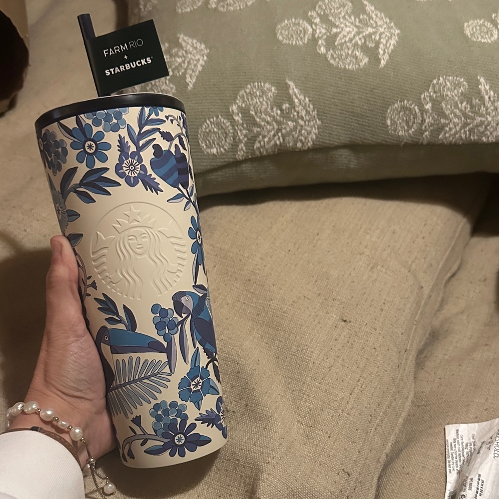 NWT FARM RIO X STARBUCKS TUMBLER 24oz